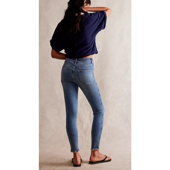 Free People We The Free Raw High-Rise Jegging 26 - Picture 1 of 14